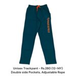 Unisex Track Pant (12-14Y) - 03