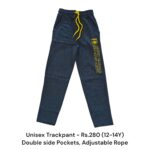 Unisex Track Pant (12-14Y) - 02