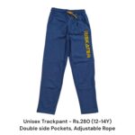 Unisex Track Pant (12-14Y) - 05