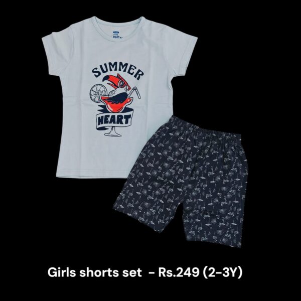 Girls Shorts Set (2-3Y) - 02