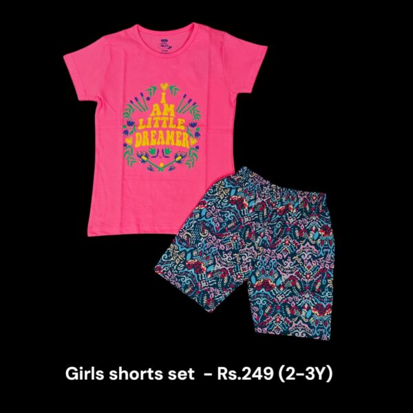 Girls Shorts Set (2-3Y) - 03