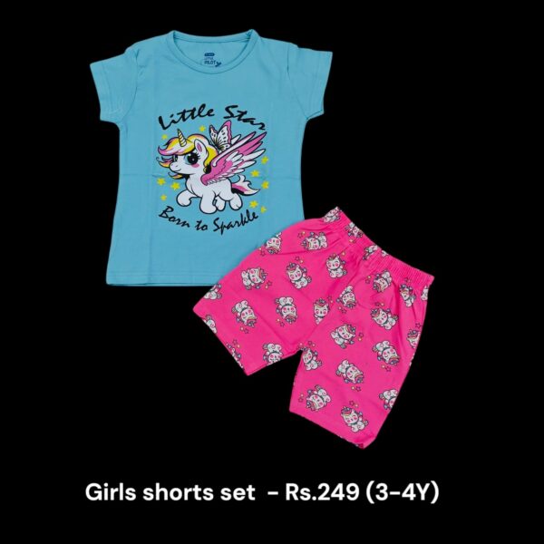 Girls Shorts Set (3-4Y) - 01