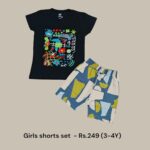 Girls Shorts Set (3-4Y) - 03
