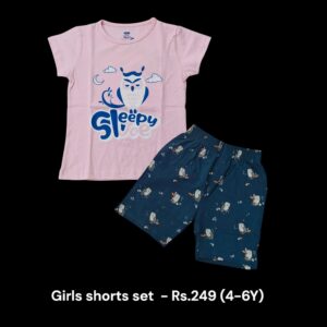 Girls Shorts Set (4-6Y) - 02