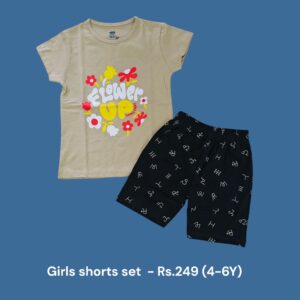 Girls Shorts Set (4-6Y) - 04