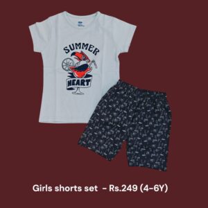 Girls Shorts Set (4-6Y) - 03