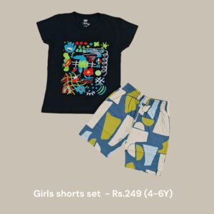 Girls Shorts Set (4-6Y) - 05
