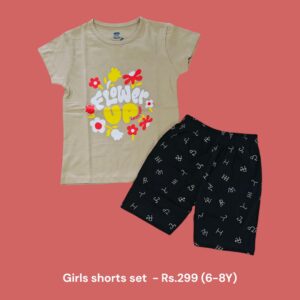 Girls Shorts Set (6-8Y) - 04