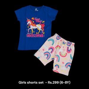 Girls Shorts Set (6-8Y) - 03