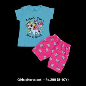 Girls Shorts Set (8-10Y) - 03