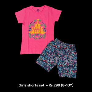 Girls Shorts Set (8-10Y) - 01