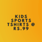 Dark Blue and Orange Minimalist Modern Simple T-shirt Promotion Poster (Ins_20250813_082655_0000