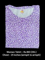 Women T Shirt (2XL Size) - N3