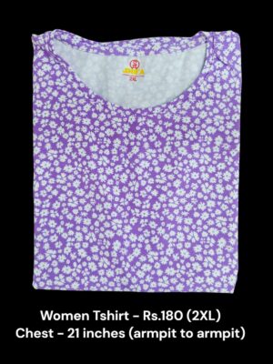 Women T Shirt (2XL Size) - N3