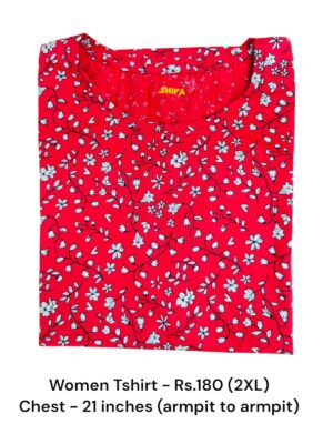 Women T Shirt (2XL Size) - N1