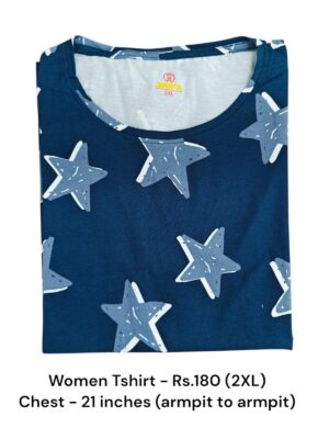 Women T Shirt (2XL Size) - N5