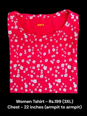 Women T Shirt (3XL Size) - N1