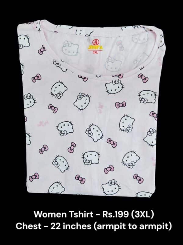Women T Shirt (3XL Size) - N3