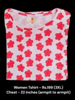 Women T Shirt (3XL Size) - N5