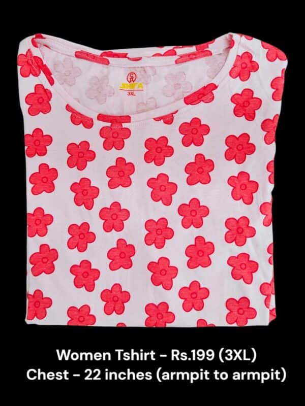 Women T Shirt (3XL Size) - N5