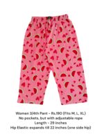 Women's 3/4th Pant (M/L/XL Size) - 03