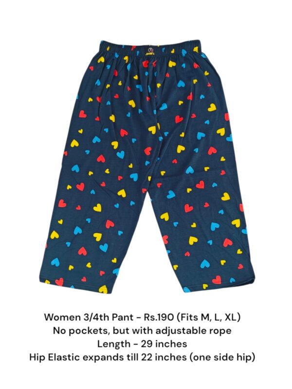 Women's 3/4th Pant (M/L/XL Size) - 17