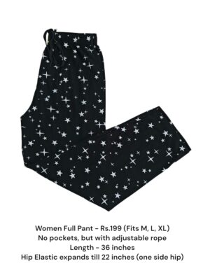 Women's Full Pant without Pockets (M/L/XL Size) - 16