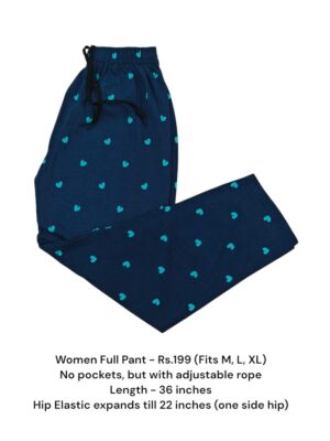 Women's Full Pant without Pockets (M/L/XL Size) - 17