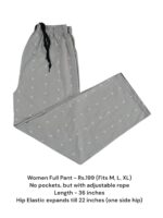 Women's Full Pant without Pockets (M/L/XL Size) - 06