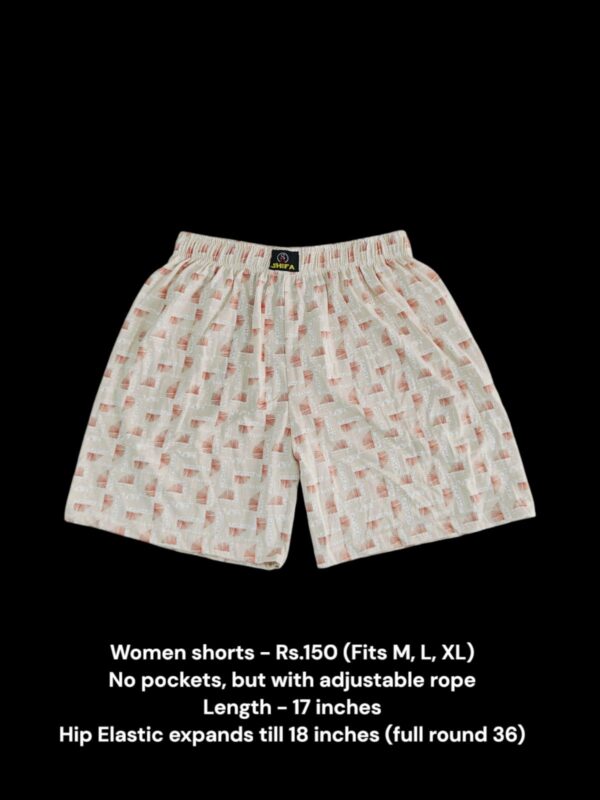 Women Shorts with NO Pockets  - 04 (M/L/XL)