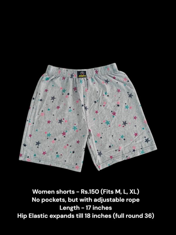 Women Shorts with NO Pockets  - 06 (M/L/XL)