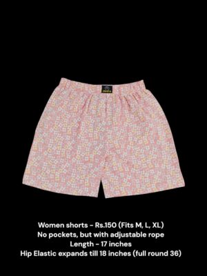 Women Shorts with NO Pockets  - 11 (M/L/XL)