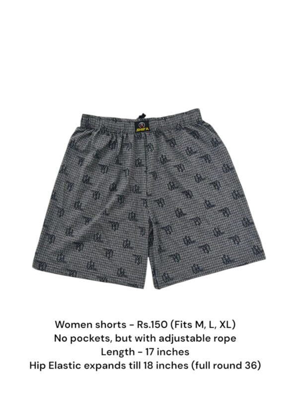 Women Shorts with NO Pockets  - 09 (M/L/XL)