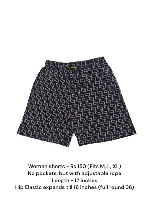 Women Shorts with NO Pockets  - 13 (M/L/XL)