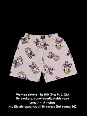 Women Shorts with NO Pockets  - 26 (M/L/XL)