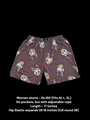 Women Shorts with NO Pockets  - 28 (M/L/XL)