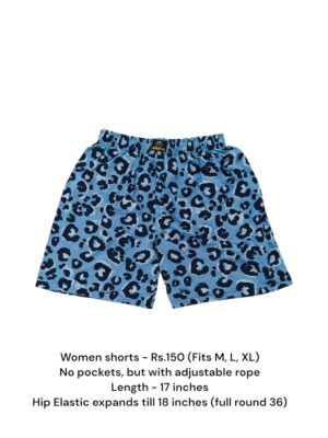Women Shorts with NO Pockets  - 31 (M/L/XL)
