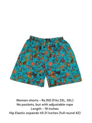Women Shorts with NO Pockets  - 11 (2XL/3XL)