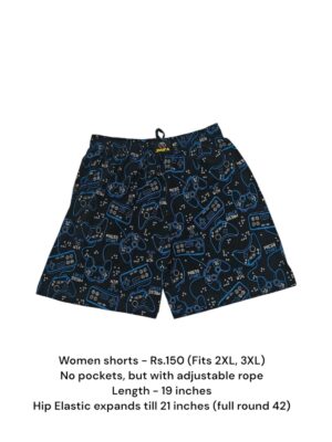 Women Shorts with NO Pockets  - 14 (2XL/3XL)