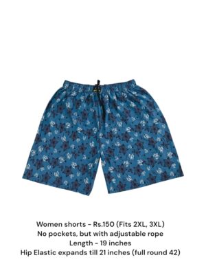 Women Shorts with NO Pockets  - 16 (2XL/3XL)