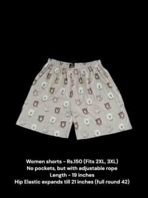 Women Shorts with NO Pockets  - 18 (2XL/3XL)