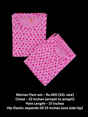 Women's Pyjama/Co-Ord Set (2XL size) - N02