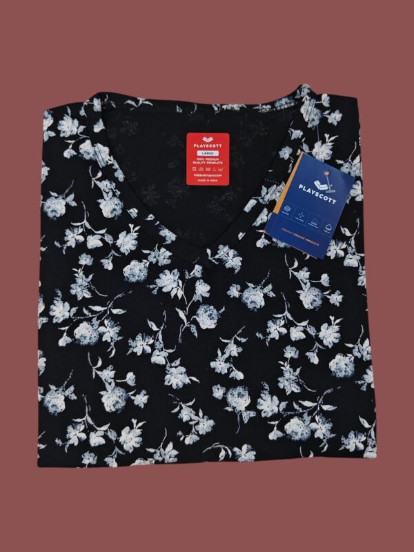Playscott All Day Fusion Wear - Black Roses