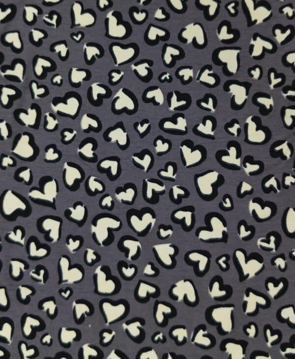 Playscott All Day Fusion Wear - Grey Hearts