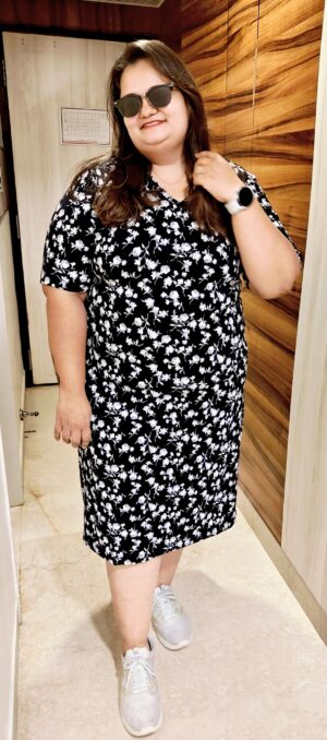 Playscott All Day Fusion Wear - Black Roses