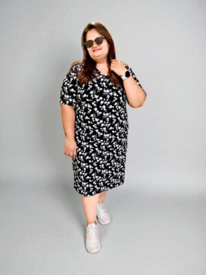 Playscott All Day Fusion Wear - Black Roses