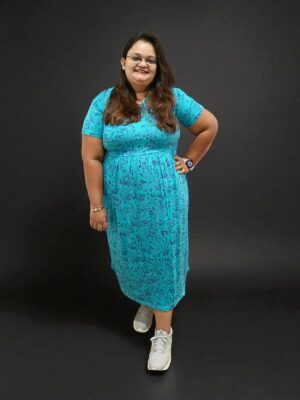 All Day Comfy Wear (NonFeeding) - Blue Florals