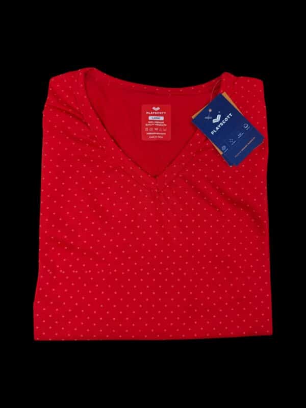 Playscott All Day Fusion Wear - Red Polka Dots