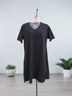 Playscott All Day Fusion Wear - Black Polka Dots