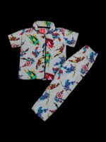 Playscott Unisex Kids Night Suit(Half Sleeve) - Avengers